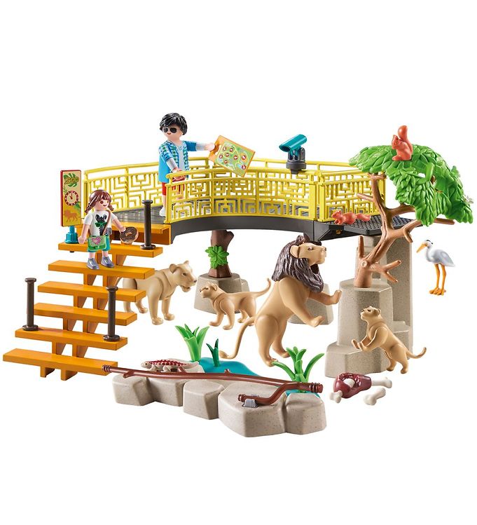 Playmobil FAMILY FUN - PROMO LIONS IN THE OUTDOOR ENCLOSURE 7119 - Juguete  - multi coloured/multicolor 