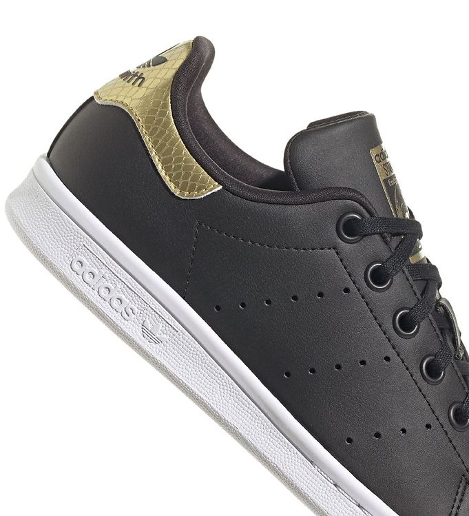 adidas Originals Sneakers - Stan Smith J - Black/Gold