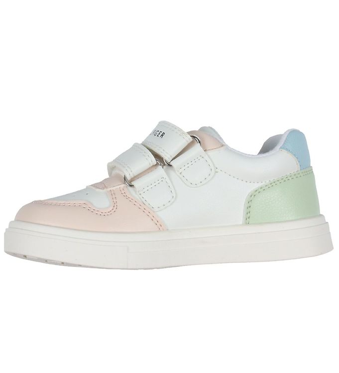 Tommy Hilfiger Sneakers - Velcro White Pastel multi