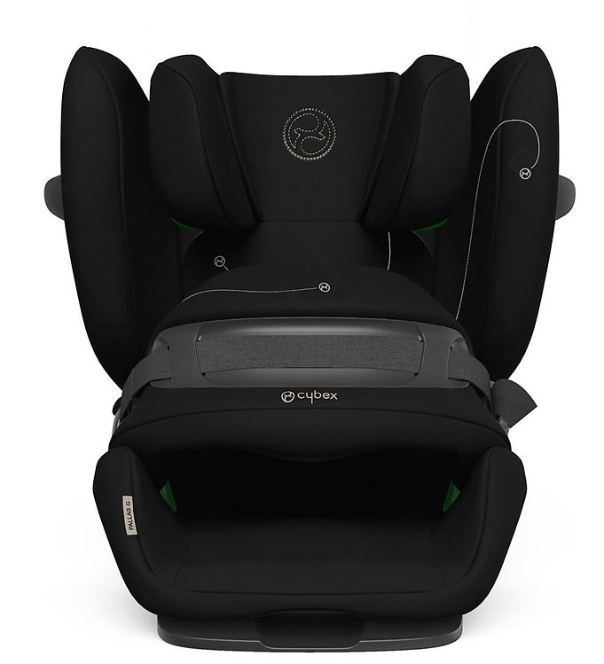 CYBEX Pallas G i-Size Plus Car Seat - Moon Black, Natural Baby Shower