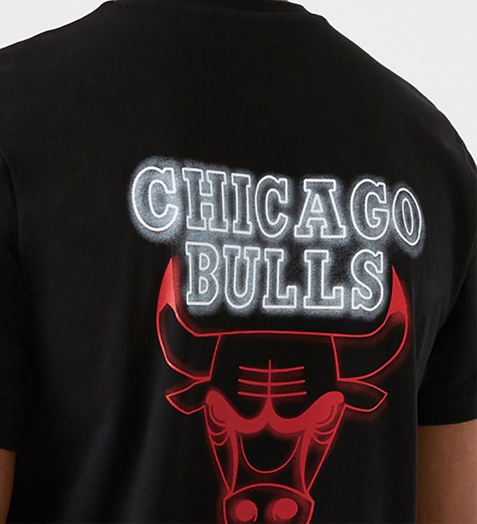 New Era Chicago Bulls NBA Black T-Shirt