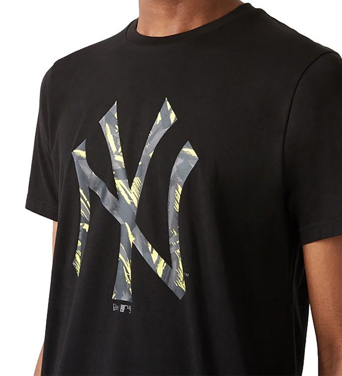 New Era T-Shirt - New York Yankees - Black/Yellow » Kids Fashion