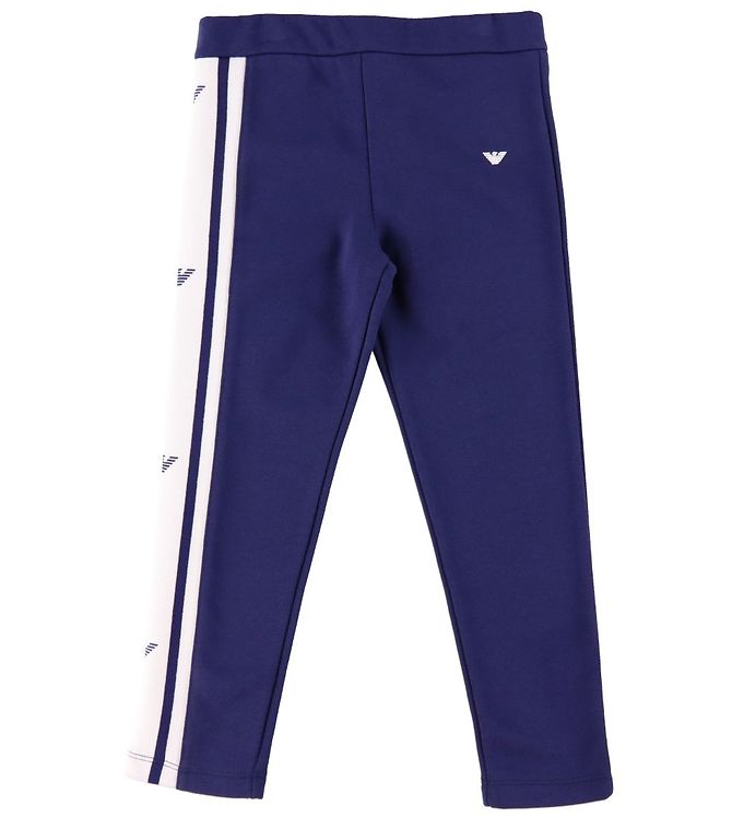 Emporio Armani Sweatpants Mörklila