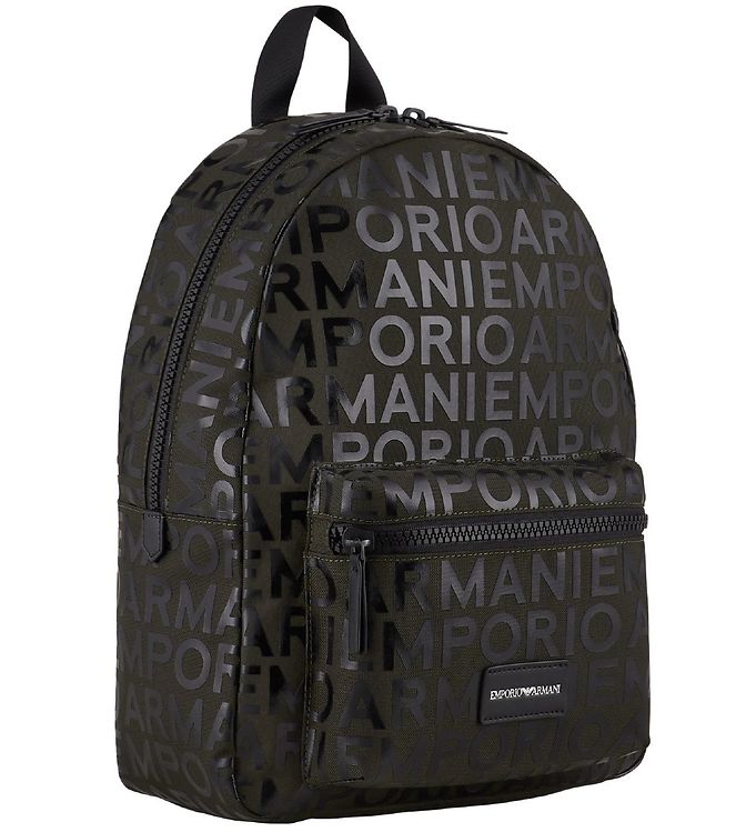 Emporio Armani Backpack - Rosin Green w. Logos » Prompt Shipping