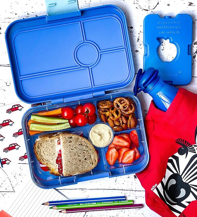 Yumbox Lunchbox w. 5 Rooms - Bento Tapas - True Blue Groovy