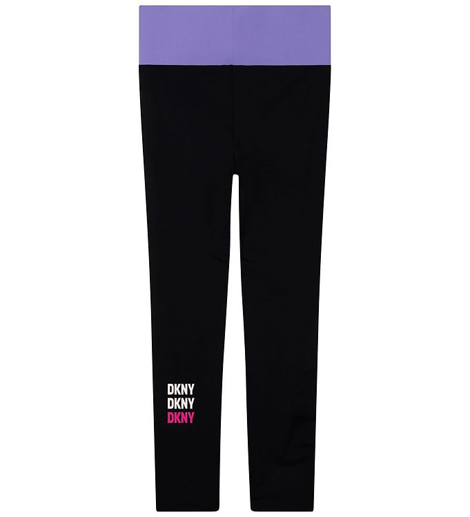 DKNY Leggings - Rose Peps/Black » Fast and Cheap Shipping