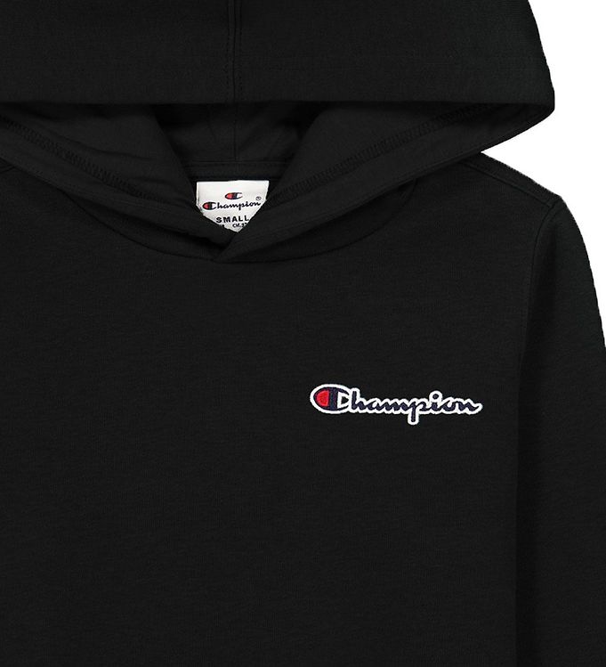 Lamme Rynke panden rent Champion Hoodie - Black » 30 Days Right of Cancellation