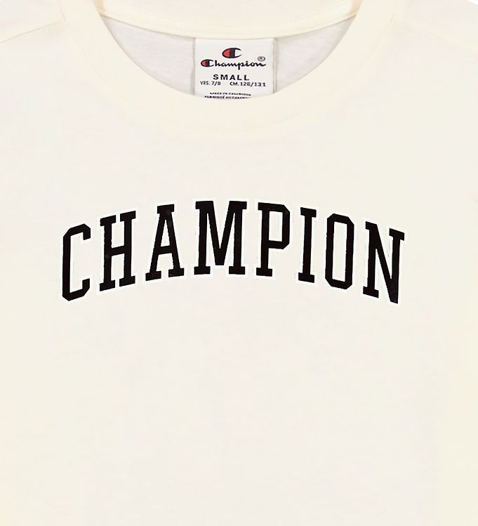 Achteruit onpeilbaar Injectie Champion T-shirt - White » Prompt Shipping » Fashion Online