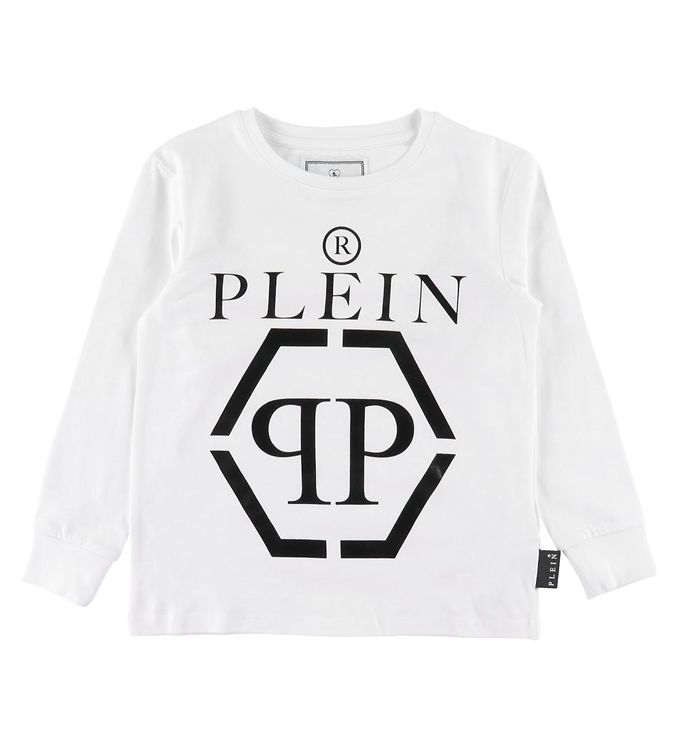 ambitie Leidingen Pardon Philipp Plein Blouse - Wit m. Logo » Altijd Goedkope Levering