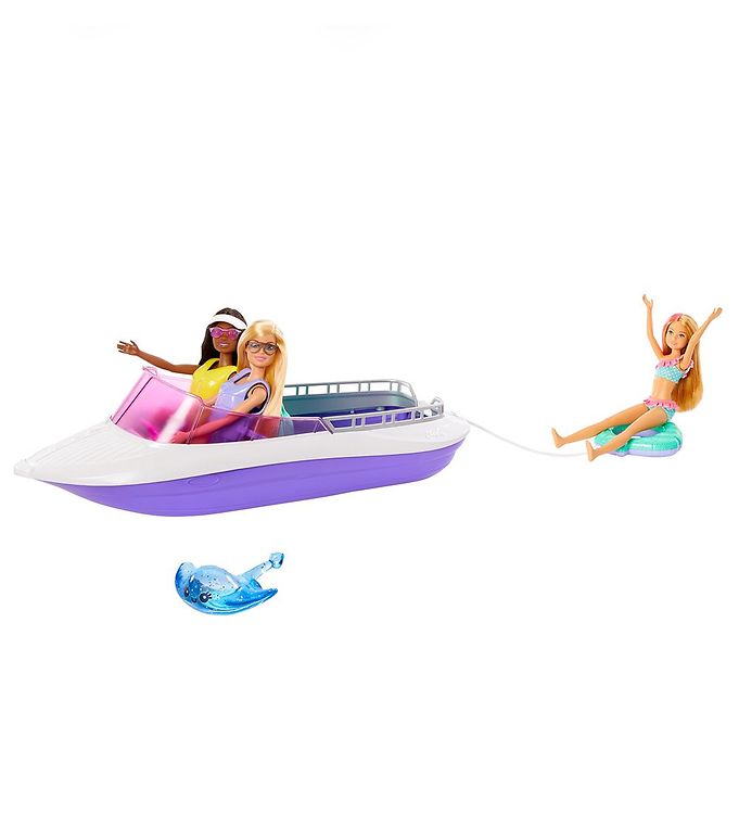 Barbie Ensemble poupée - Barbie bateau av. Poupées - 46 Cm.