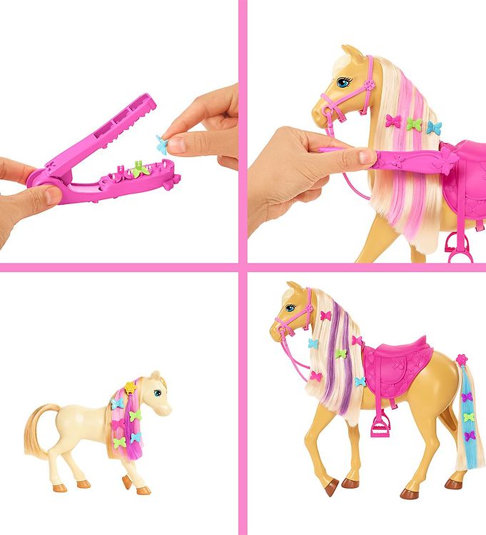 Barbie Pop - Met paarden - Verzorging en Speelset