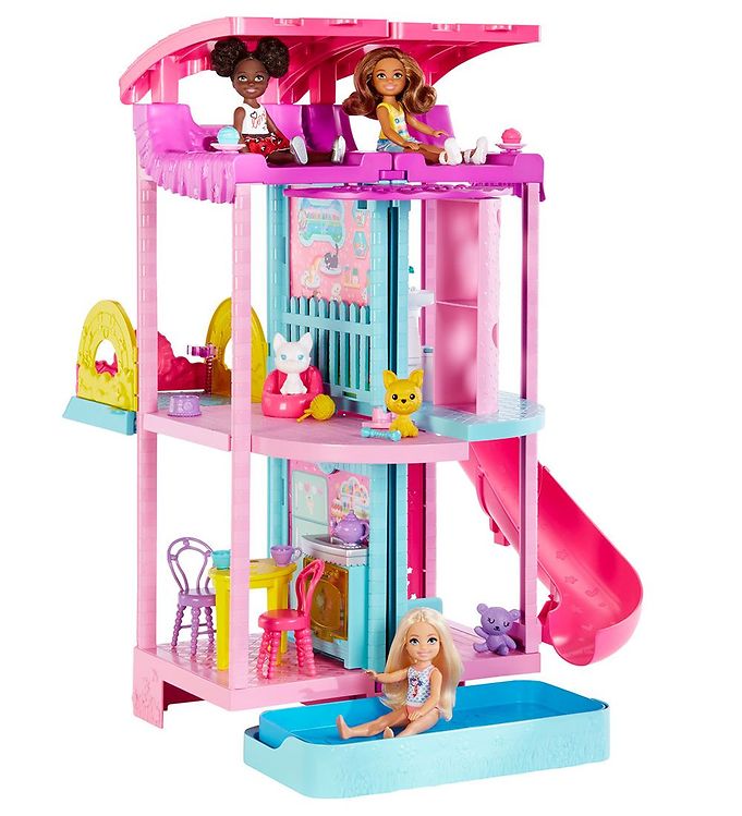 Toegeven uitzondering Dusver Barbie Poppenhuis - Chelsea Speelhuis - H: 109 x l 114,4 cm