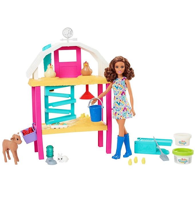 Barbie Doll Set - With Egg-Farm - Hatch & » Fast Shipping