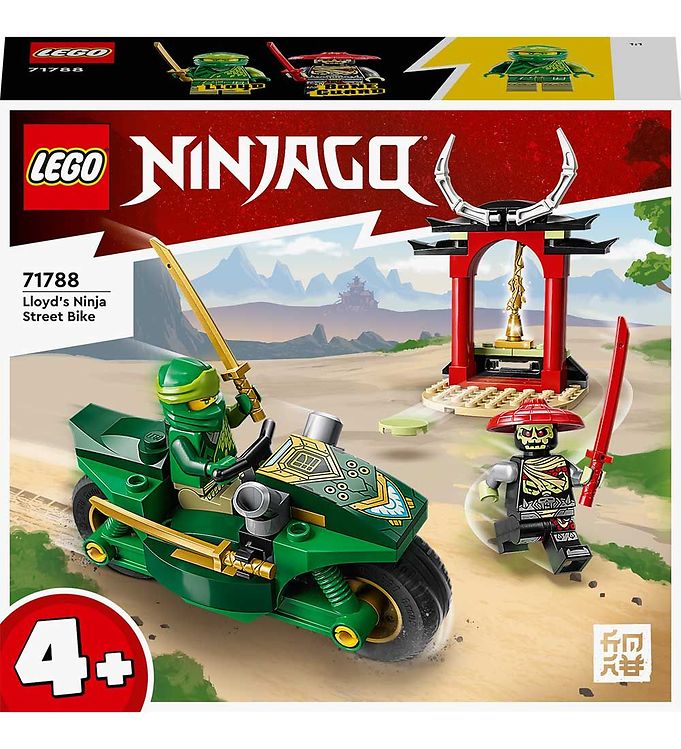 Lego ninjago lloyd's bike sales
