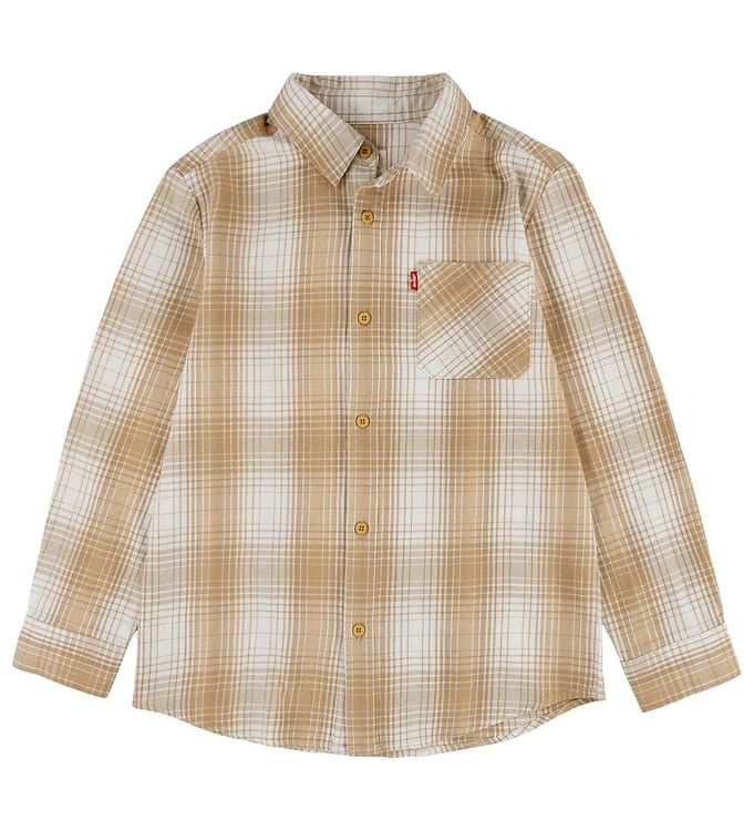 Levis Kids Chemise Caf glac av. Carreaux