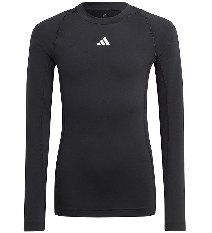adidas Performance T shirt TF LS Tee Y Black KW AT