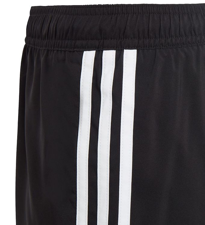 adidas Performance Badeshorts - 3-Streifen - Schwarz