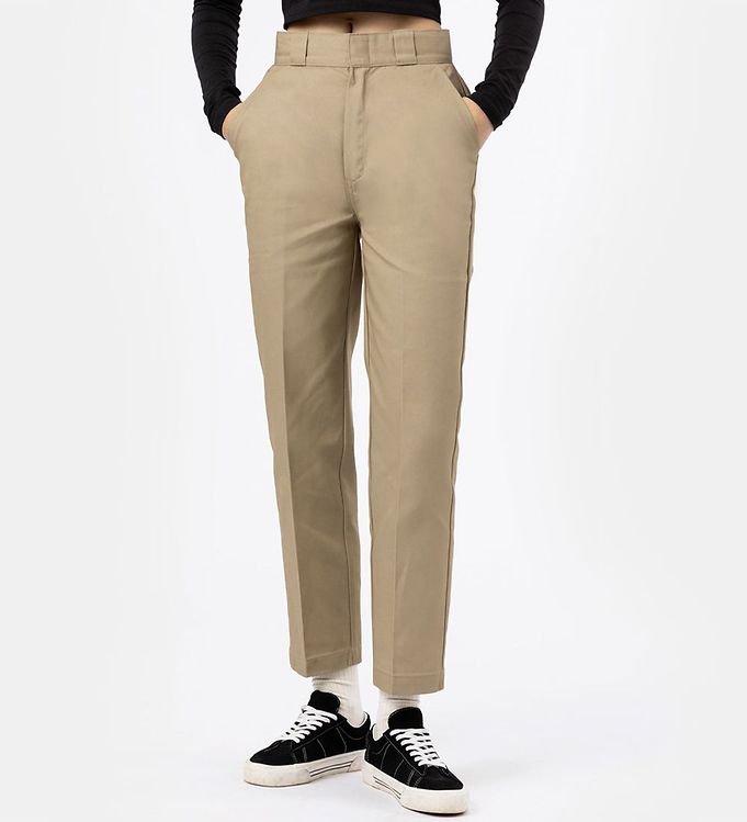 Dickies Trousers - Phoenix Cropped Rec Khaki » ASAP Shipping