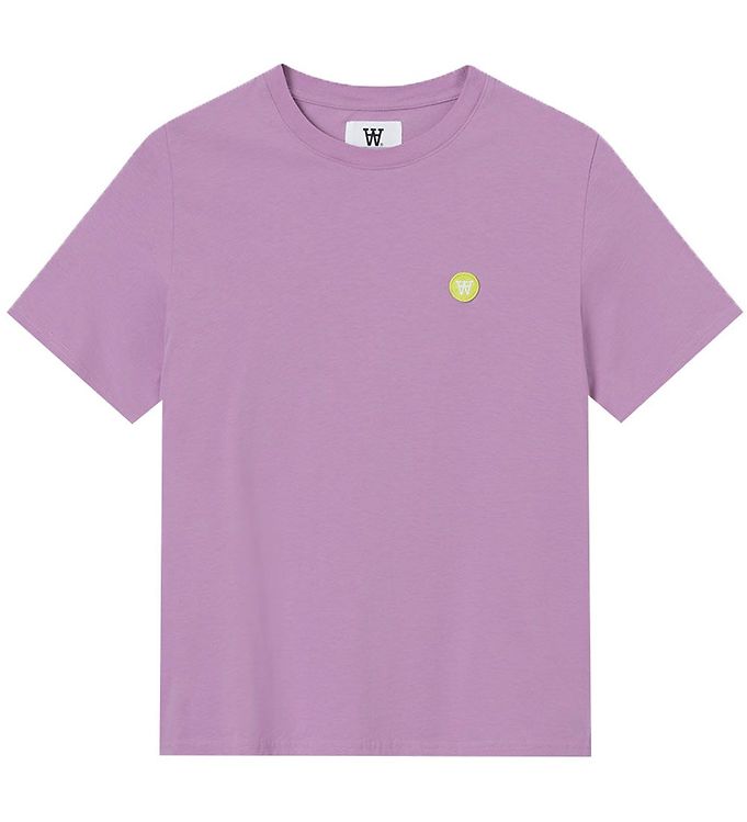 Wood Wood T Shirt Mia Rosa Lavender