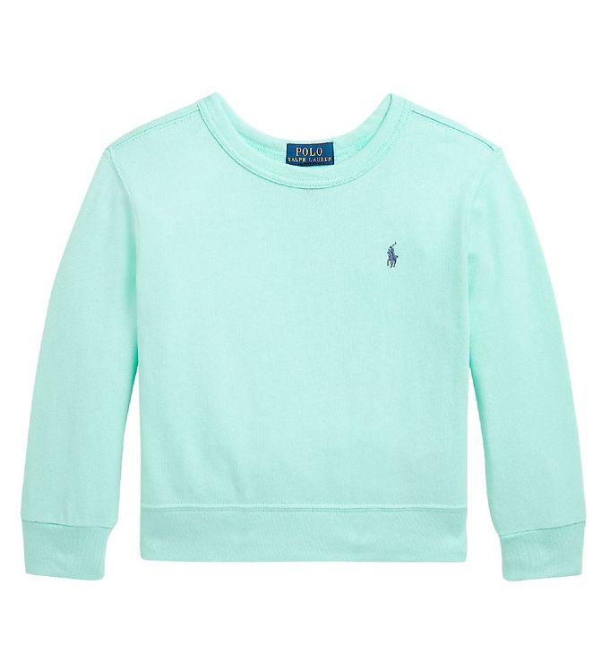 Light blue polo sweatshirt clearance