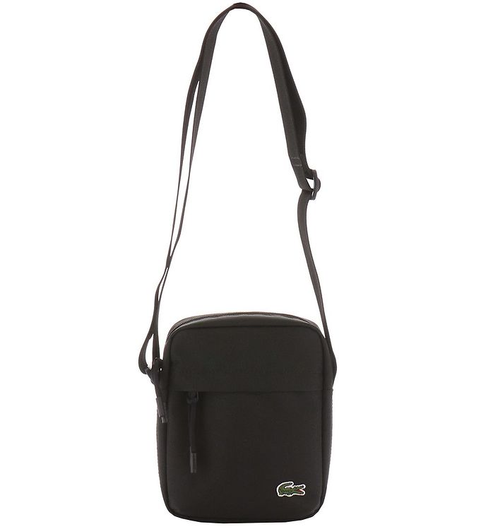 lacoste crossbody bag black