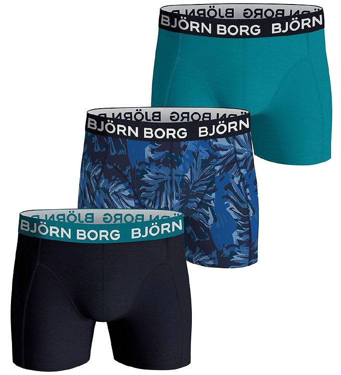 Lima acre kop Björn Borg Boxers - 3-Pack - Blue » New Products Every Day
