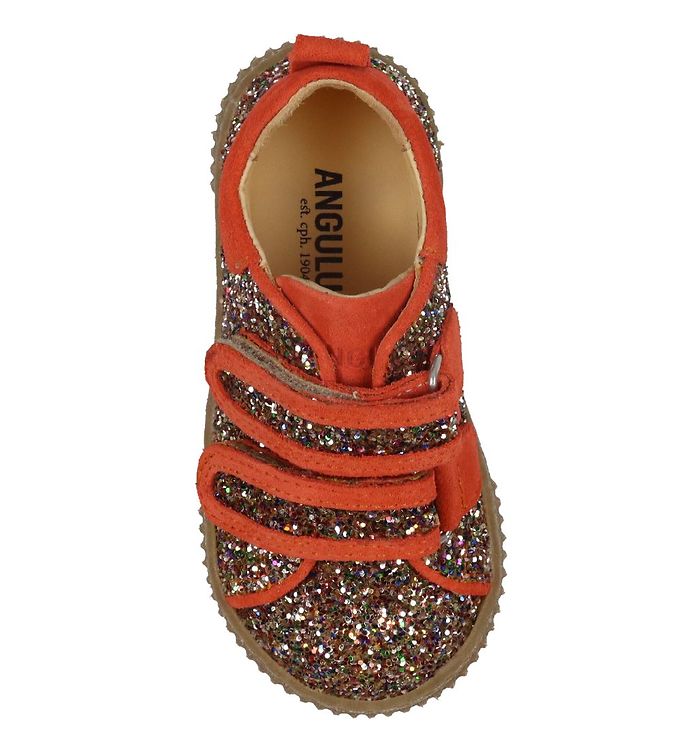 Angulus Shoe Ester - Multi Glitter/Coral » Quick Shipping
