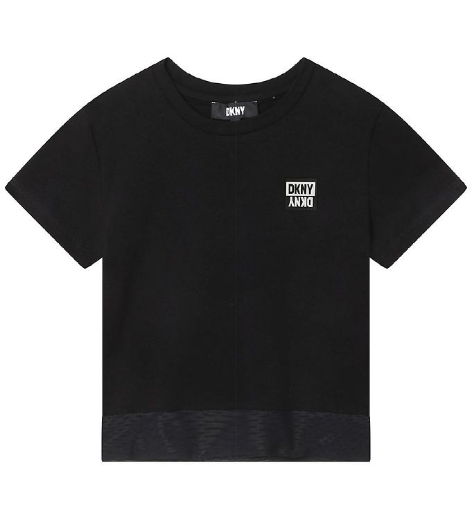 DKNY T-shirt - Black w. Logo » Always Cheap Delivery