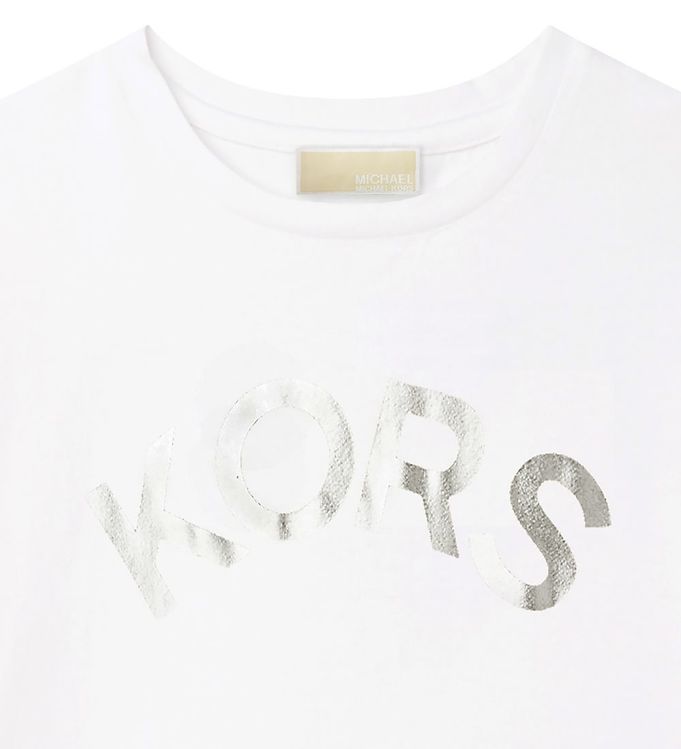 Michael kors t discount shirt womens silver