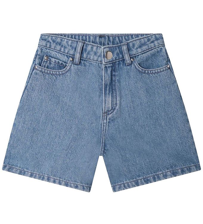 Kenzo Shorts Denim Bleu Clair