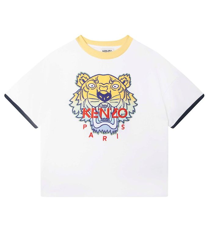 Kenzo T-shirt - White w. Tiger » Always Cheap Shipping