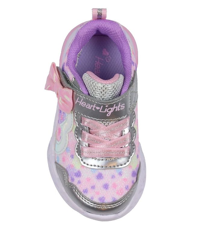 Skechers Sneakers Light - Slip Ins - Silver/Pink
