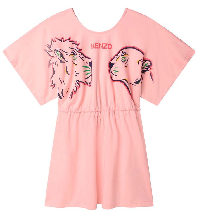 Groen deken Ik heb een contract gemaakt Kenzo Jurk - Roze m. Print » 30 Dagen Retour - Goedkope Levering