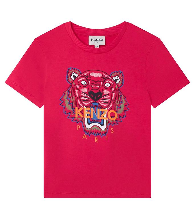 Tochi boom plafond Score Kenzo T-Shirt - Fuschia m. Tijger » Goedkope Levering