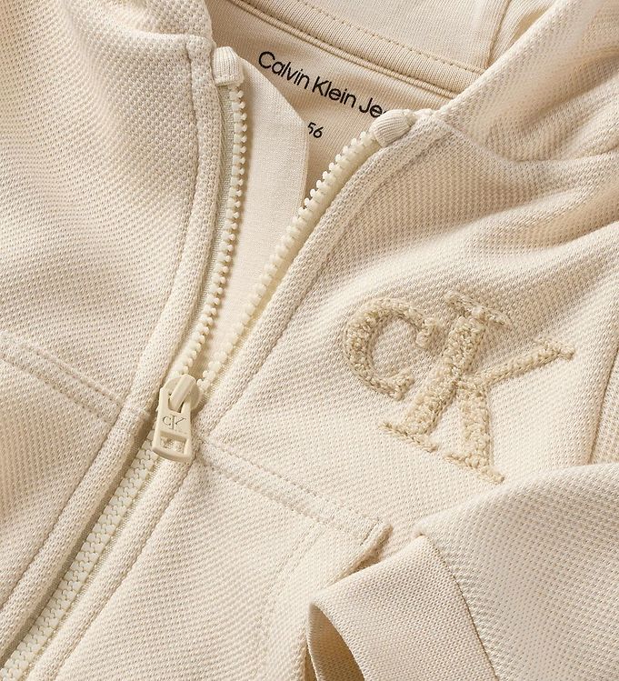 Calvin Klein Set - Cardigan/T-shirt/Shorts - Whitecap Grey