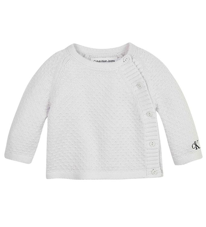 Calvin Klein Gift Box Blouse Shorts Knitted Ghost Grey