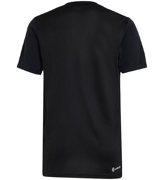 adidas Performance T-shirt - U TR-ES Logo T - Black/White | Sport-T-Shirts