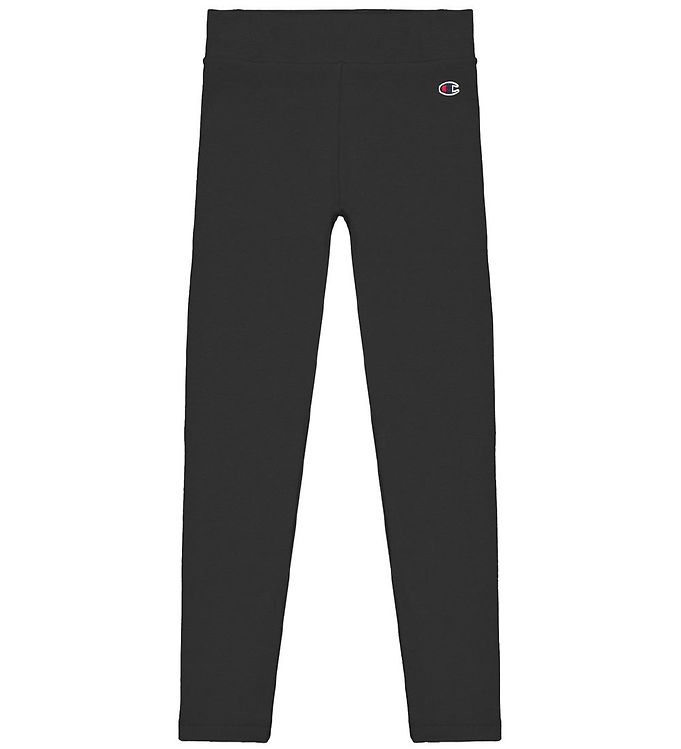 Champion Fashion Leggings - Rib - Black » Prompt Shipping