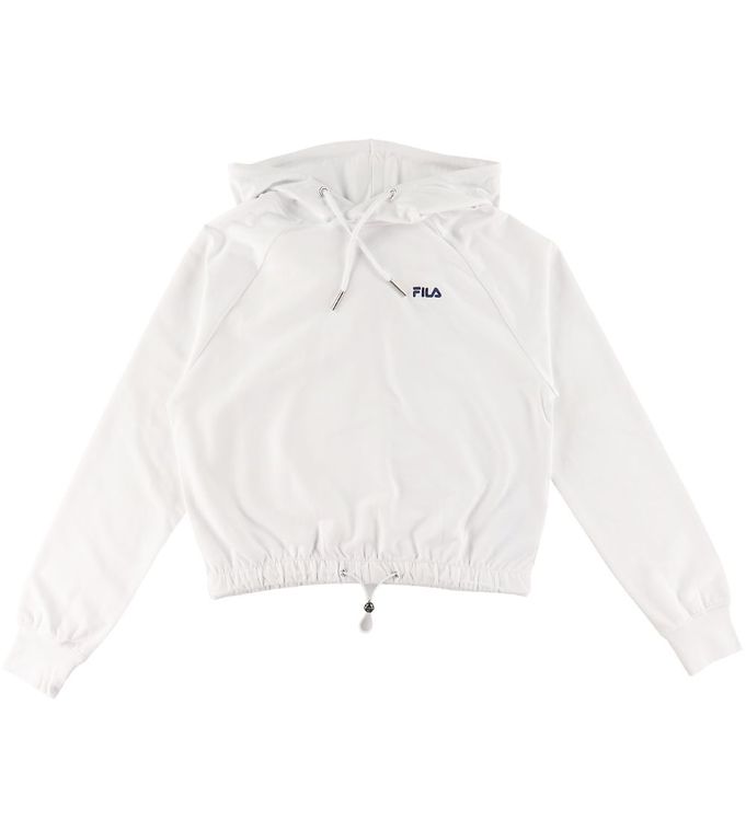 Zich verzetten tegen huren diep Fila Hoodie - Baalberge Bijgesneden - Bright White