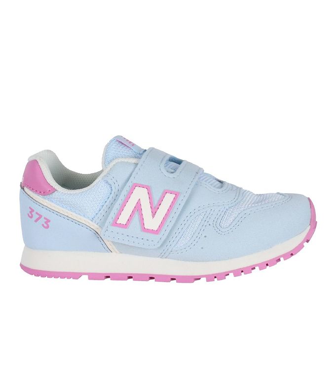 No se mueve propietario Guiño New Balance Sneakers - 373 - Bright Sky/Raspberry » Kids Fashion