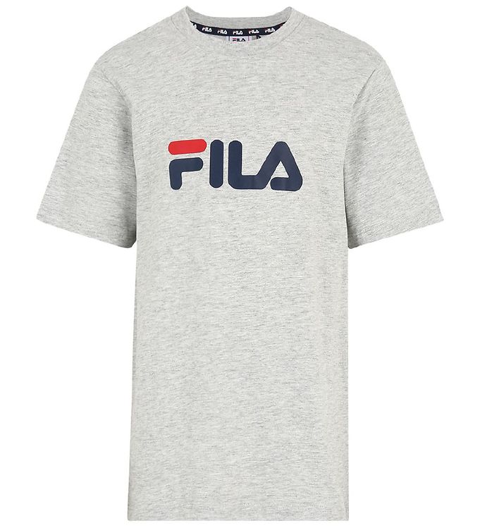 Fila T-shirt - - Light Grey Melange ASAP Shipping
