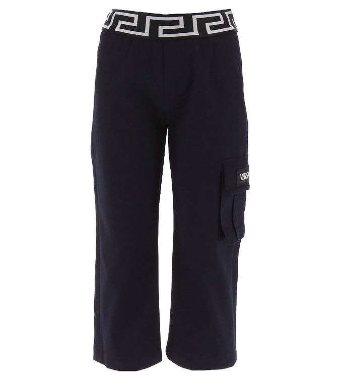 Versace Byxor Marinblå