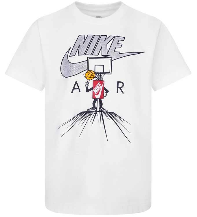 lip Brig Winkelier Nike T-Shirt - Wit » Altijd Goedkope Verzending » Koop Vandaag