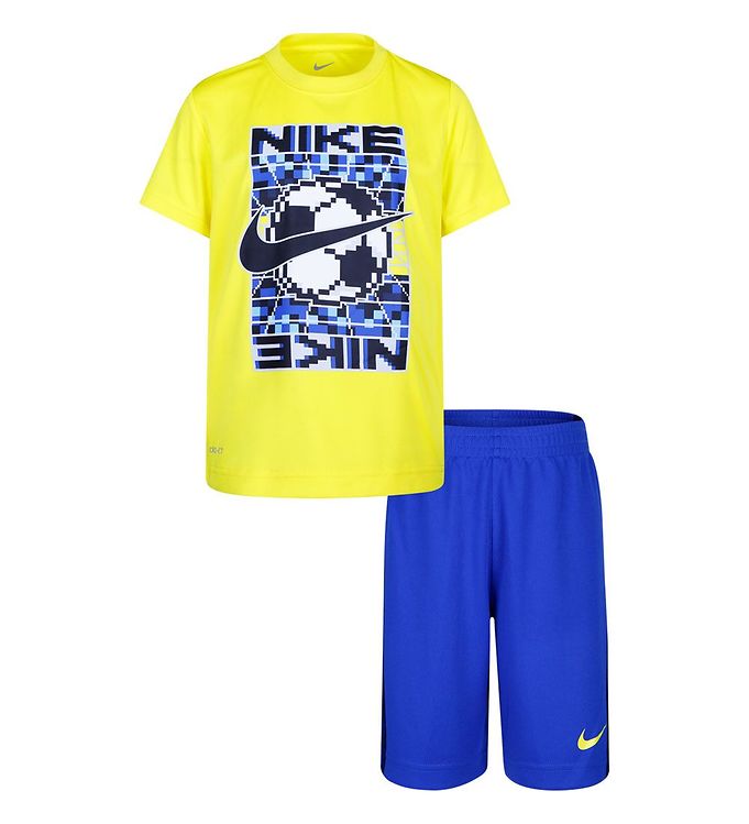 Nike Shorts Set - T-shirt/Shorts - On The Spot - Black/Grey