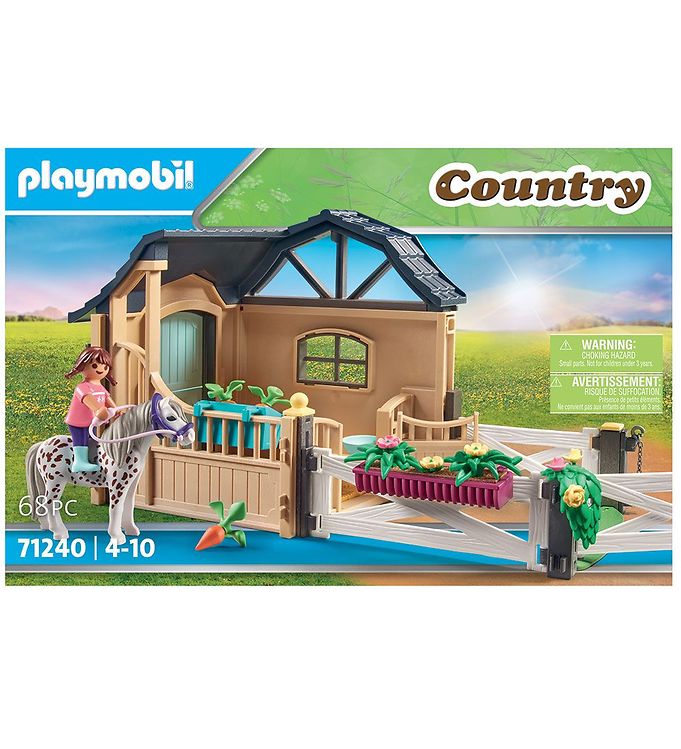 Playmobil Country - Extension du centre équestre - 71240 - 68 Parties