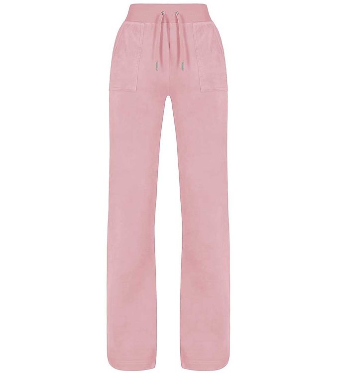 Juicy Couture Velvet Trousers - Pink Nectar » Quick Shipping