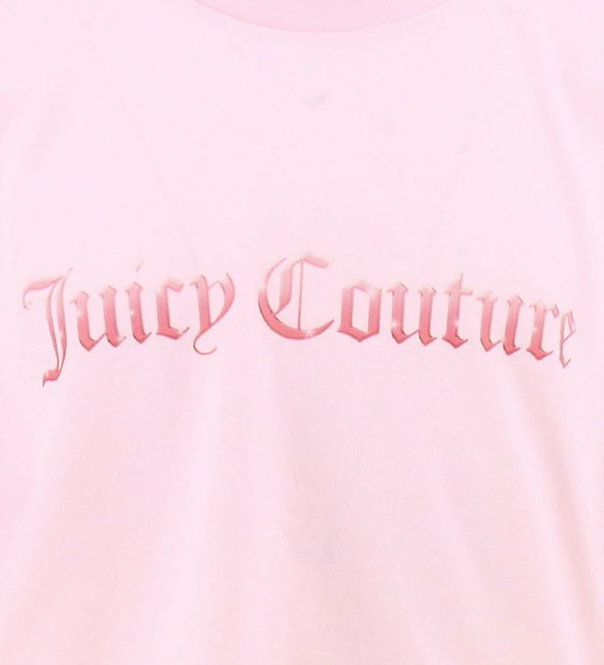 Juicy Couture-T-Shirt - Loose Crop - Cherry Blossom