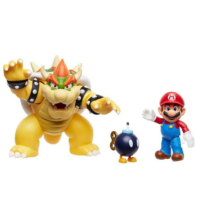 Super Mario Figurine Jouet - Super Mario - Mario contre. Bowser