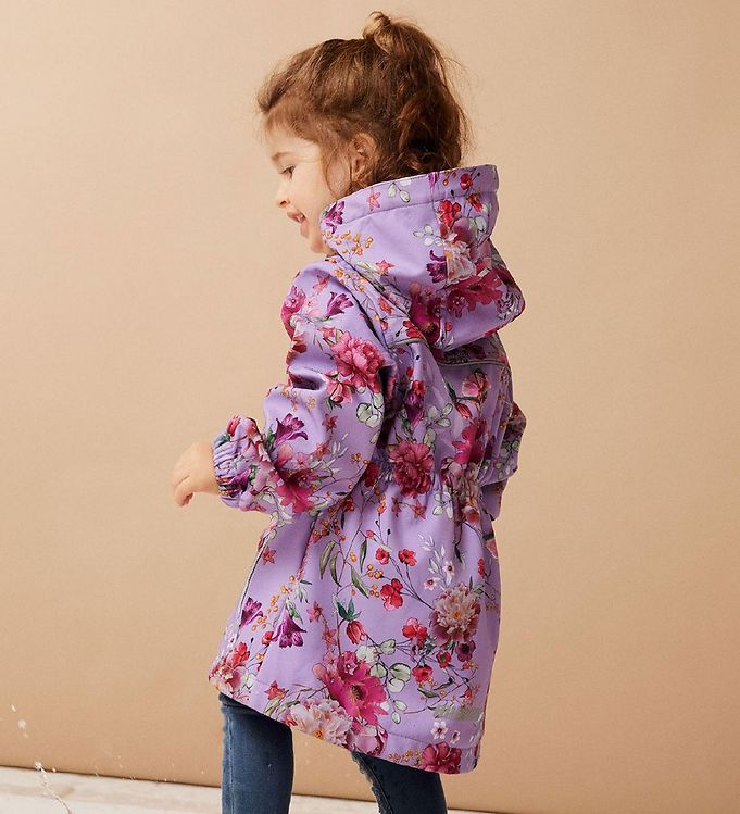 Name It Softshell Jacket - NmfAlfa - Sand Verbena » Kids Fashion | Overalls