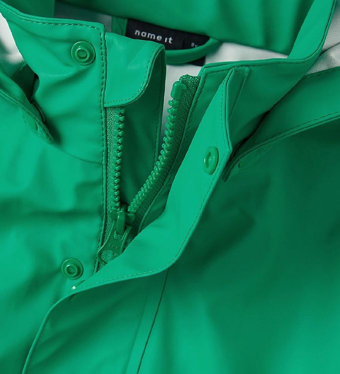 - NknDry - Rain Name PU It Noos Emerald - - Jacket